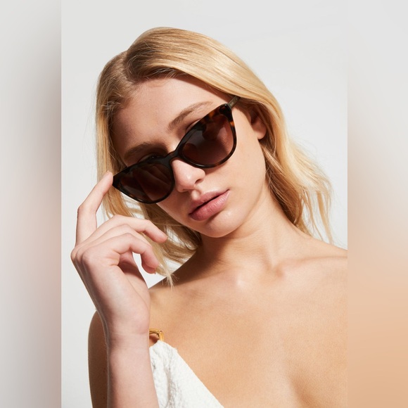 Prada SPR01V Cat Eye Sunglasses Tortoise Brown NWOT w Box Case Cloth Authentic - Picture 1 of 16